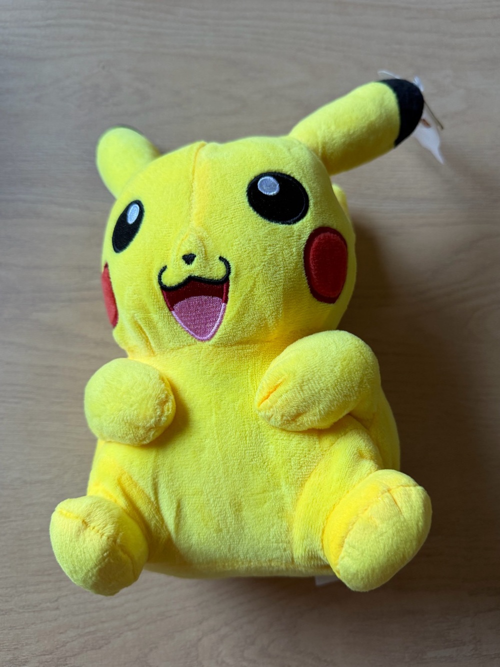 Yellow Pikachu-Style Plush Toy for Kids - Soft Cuddly Character
